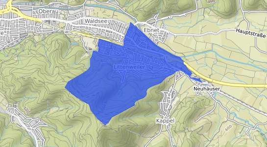 Bodenrichtwertkarte Freiburg im Breisgau Littenweiler